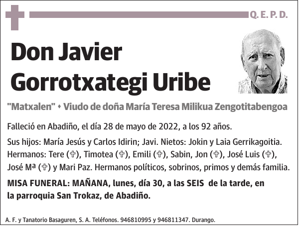 Javier Gorrotxategi Uribe