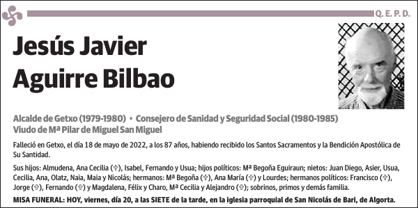 Jesús Javier Aguirre Bilbao