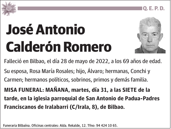 José Antonio Calderón Romero