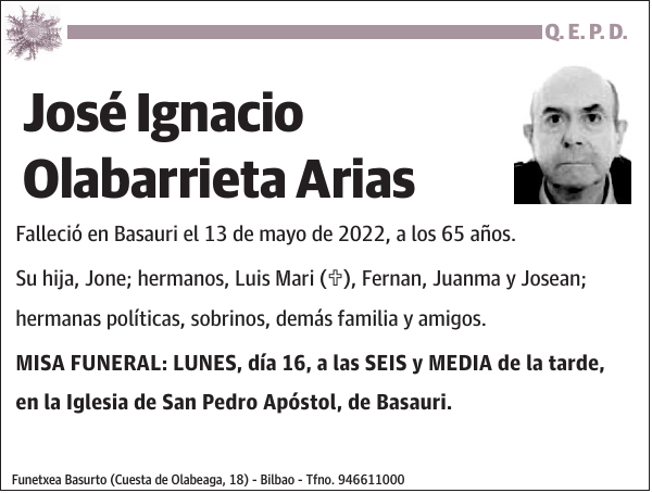 José Ignacio Olabarrieta Arias