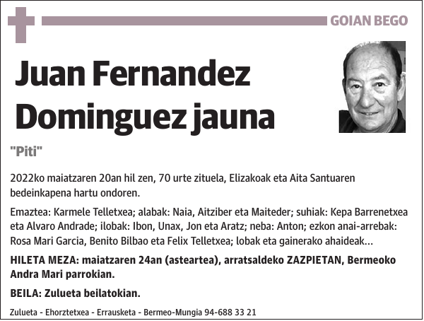 Juan Fernandez Dominguez