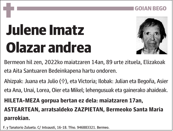 Julene Imatz Olazar