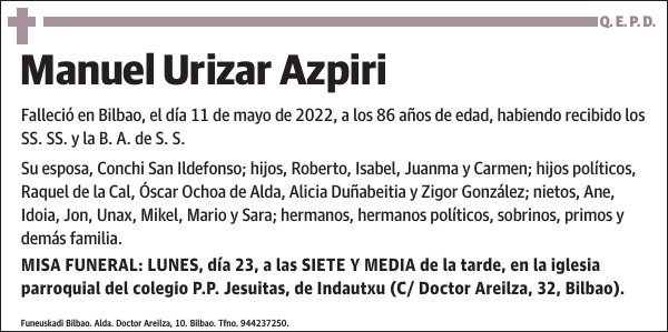 Manuel Urizar Azpiri