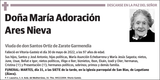 María  Adoración  Ares  Nieva