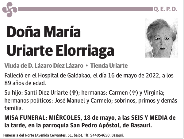 María Uriarte Elorriaga
