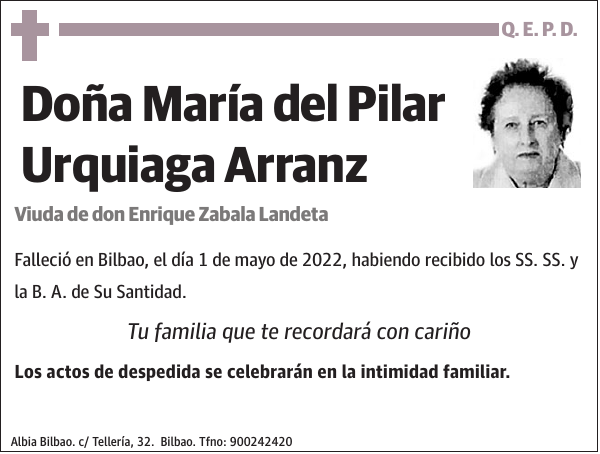 María del Pilar Urquiaga Arranz