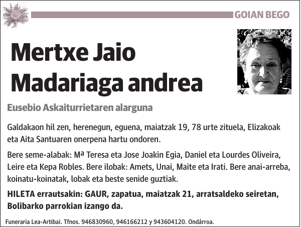 Mertxe Jaio Madariaga