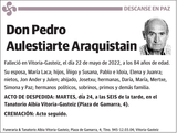 Pedro  Aulestiarte  Araquistain