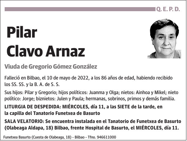 Pilar Clavo Arnaz