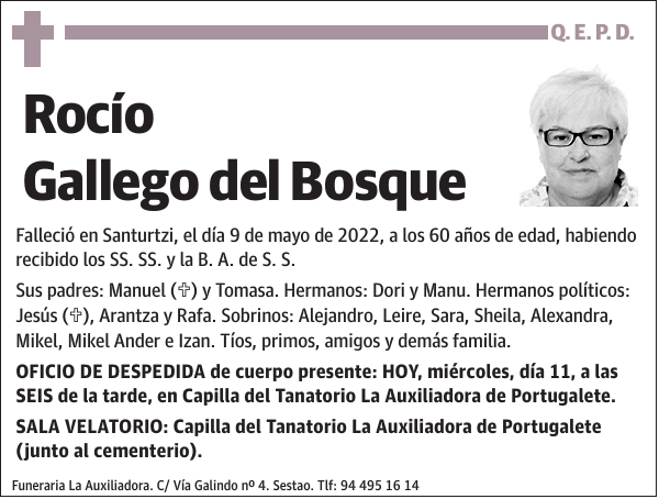 Rocío Gallego del Bosque