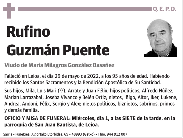 Rufino Guzmán Puente
