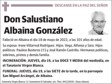 Salustiano  Albaina  González