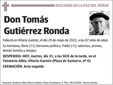 Tomás  Gutiérrez  Ronda