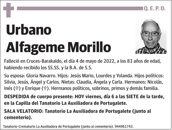 Urbano Alfageme Morillo