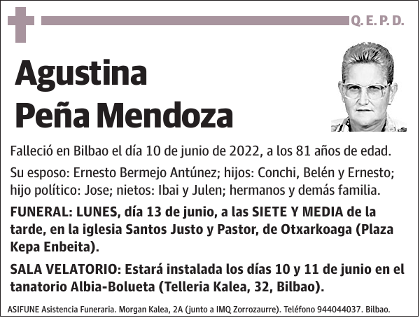 Agustina Peña Mendoza
