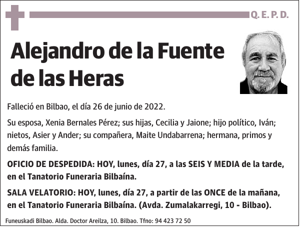 Alejandro de la Fuente de las Heras