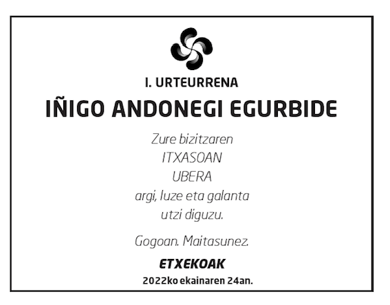 Andonegi Egurbide