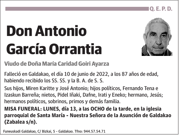 Antonio García Orrantia