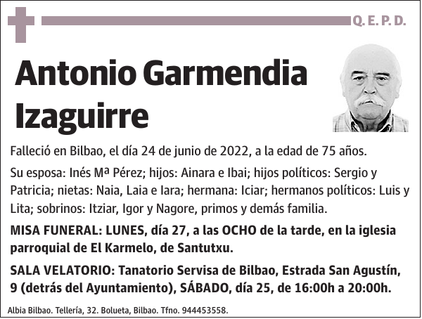 Antonio Garmendia Izaguirre