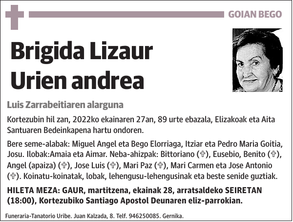 Brigida Lizaur Urien