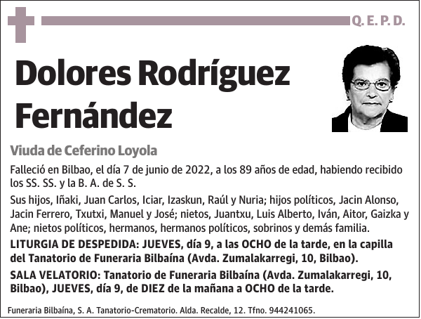 Dolores Rodríguez Fernández