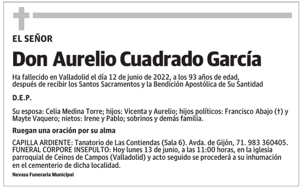 Don Aurelio Cuadrado García