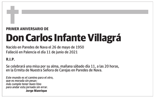 Don Carlos Infante Villagrá