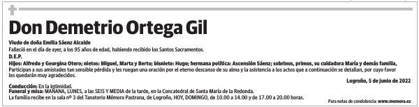Don  Demetrio  Ortega  Gil