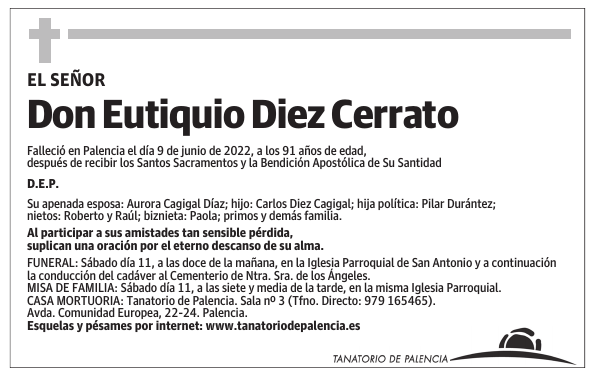 Don Eutiquio Diez Cerrato