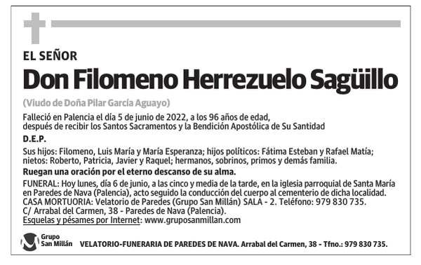Don Filomeno Herrezuelo Sagüillo