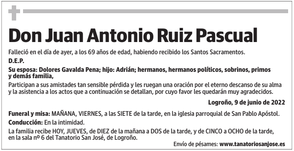 Don  Juan  Antonio  Ruiz  Pascual