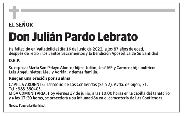 Don Julián Pardo Lebrato