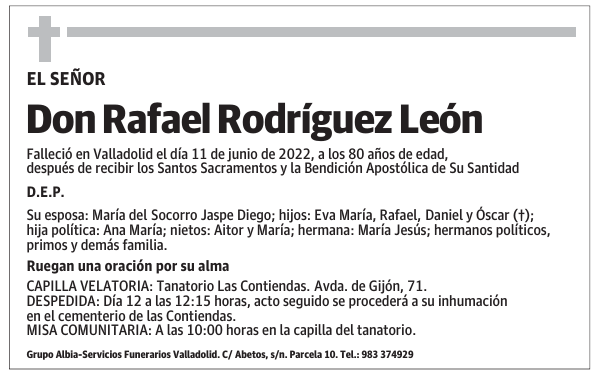 Don Rafael Rodríguez León