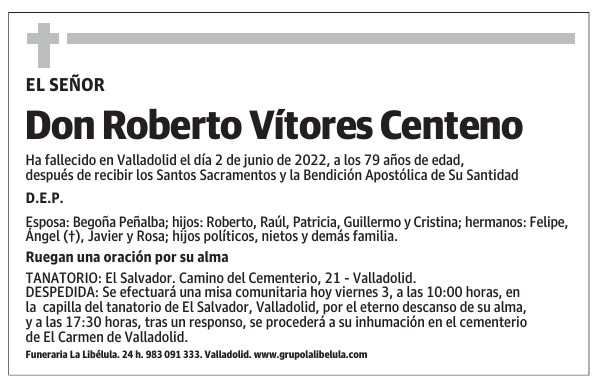 Don Roberto Vítores Centeno