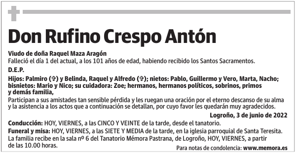 Don  Rufino  Crespo  Antón