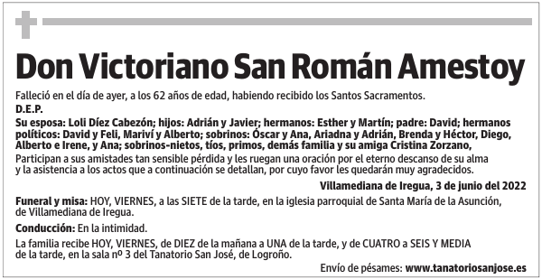 Don  Victoriano  San  Román  Amestoy