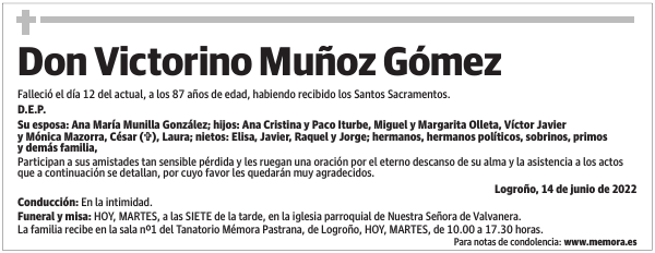 Don  Victorino  Muñoz  Gómez