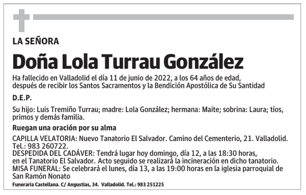 Doña Lola Turrau González