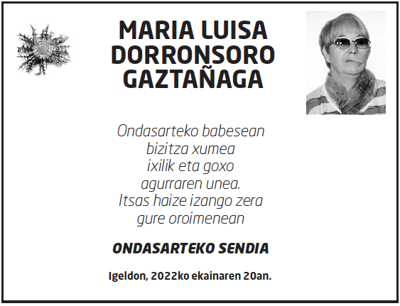 Dorronsoro Gaztañaga