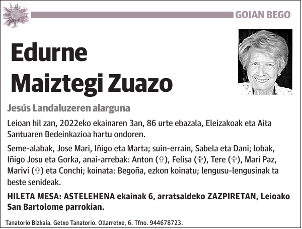Edurne Maiztegi Zuazo