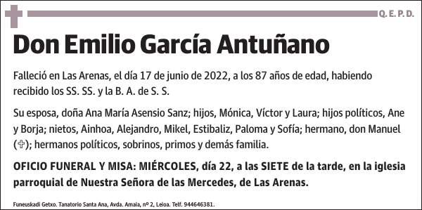 Emilio García Antuñano
