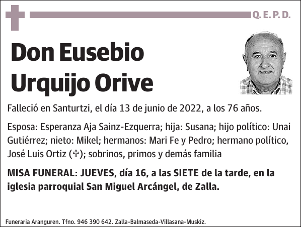 Eusebio Urquijo Orive