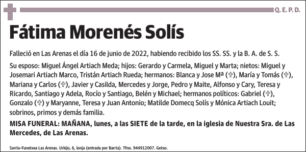 Fátima Morenés Solís