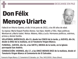 Félix  Menoyo  Uriarte