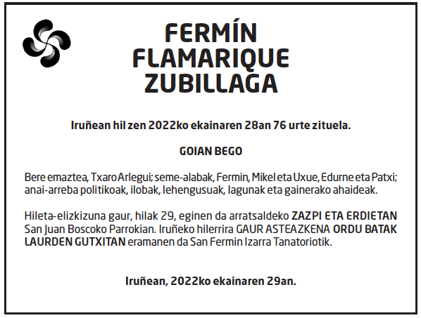 Flamarique Zubillaga