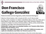 Francisco  Gallego  González