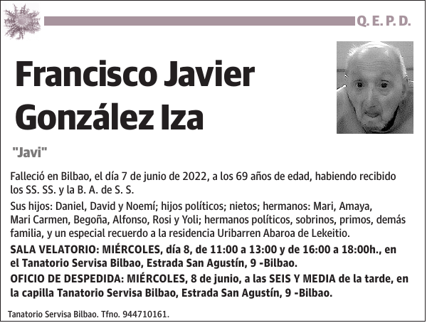 Francisco Javier González Iza