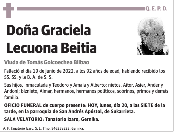 Graciela Lecuona Beitia