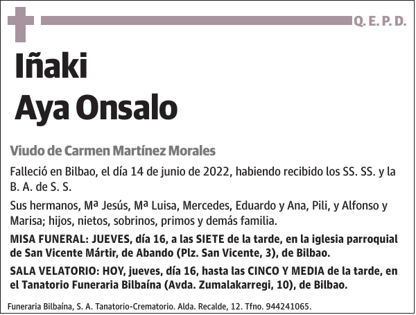 Iñaki Aya Onsalo