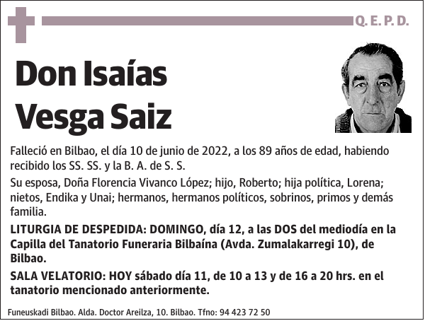 Isaías Vesga Saiz
